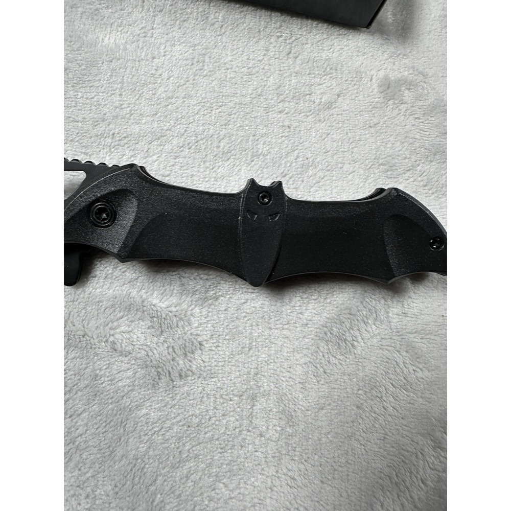 Spring Assisted Knife Black Bat - Picture 2 of 4